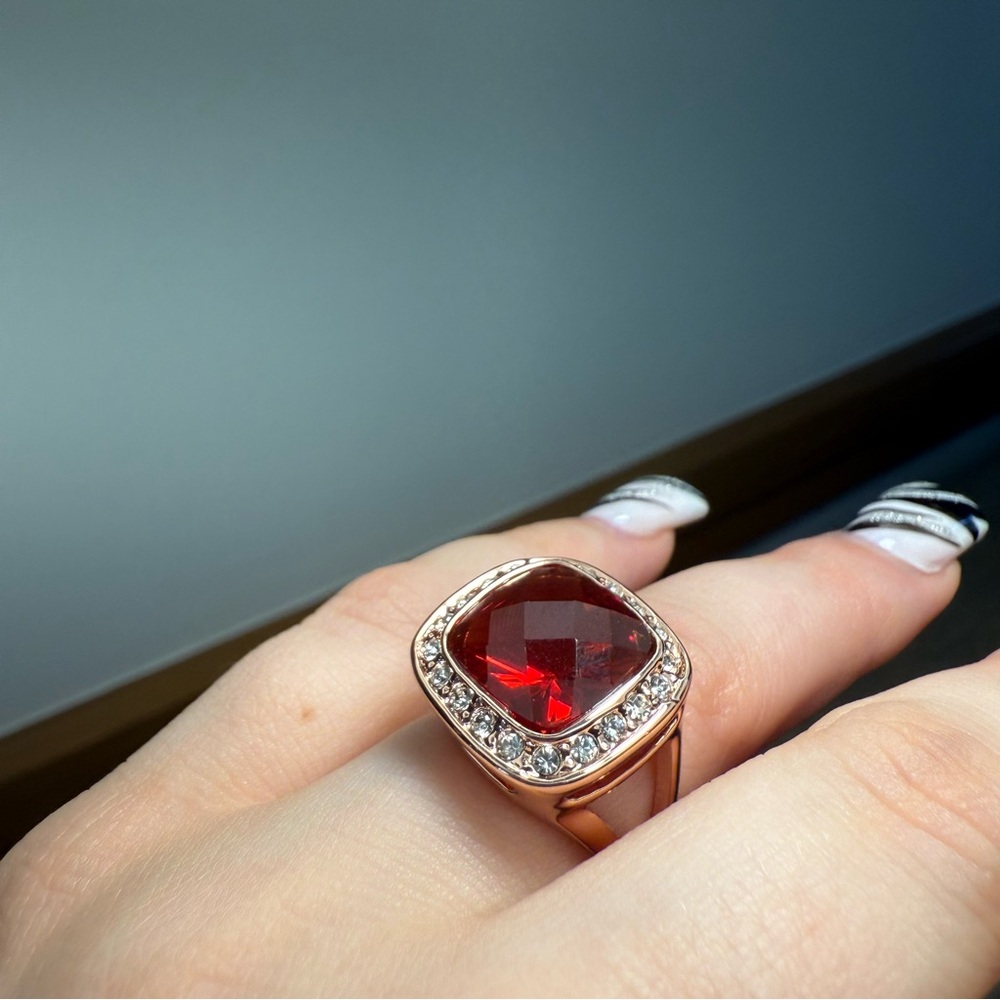 Red Ruby Ring - image 4